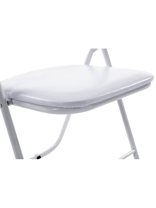 Conjunto de 2 sillas plegables Felix, blanco/blanco Conjunto de 2 sillas plegables Felix, blanco/blanco