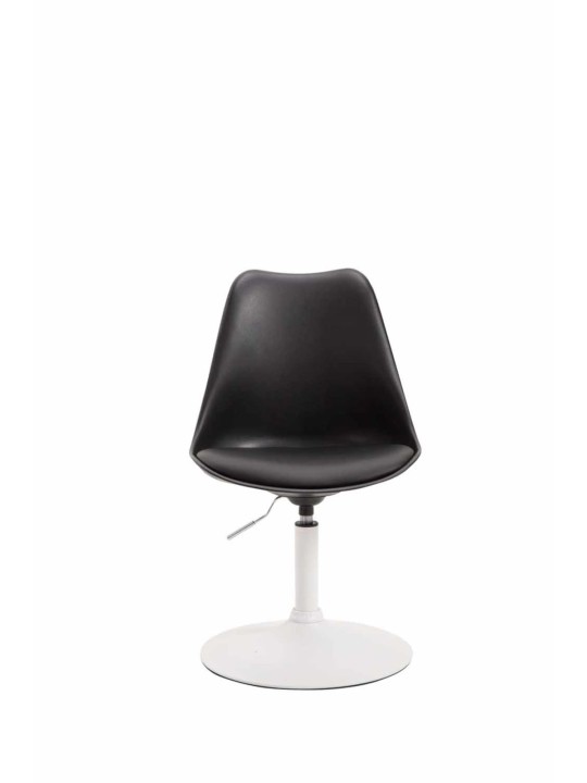 Juego de 4 sillas de comedor Maverick W plástico, negro Juego de 4 sillas de comedor Maverick W plástico, negro