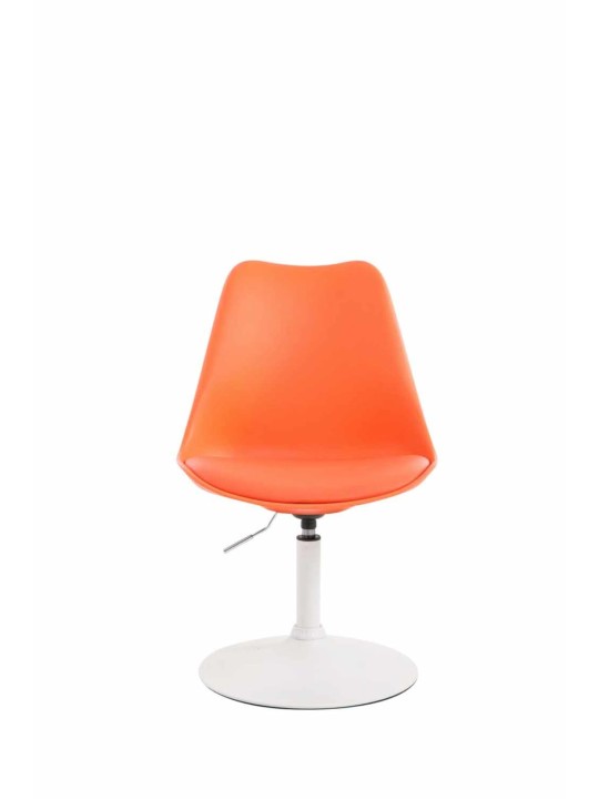 Juego de 4 sillas de comedor Maverick W plástico, naranja Juego de 4 sillas de comedor Maverick W plástico, naranja