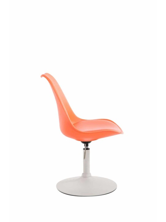 Juego de 4 sillas de comedor Maverick W plástico, naranja Juego de 4 sillas de comedor Maverick W plástico, naranja