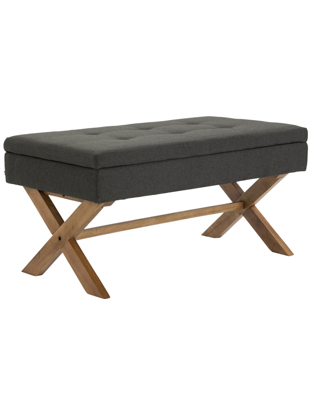 Banco Namaro tela antiguo-claro, gris oscuro