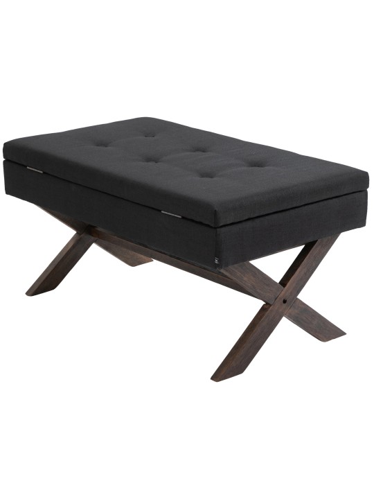 Banco Namaro tela antigua, negro