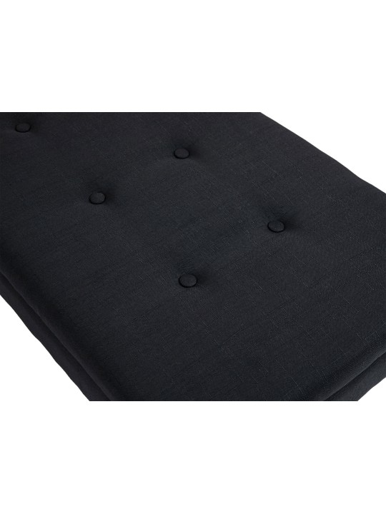 Banco Namaro tela antigua, negro