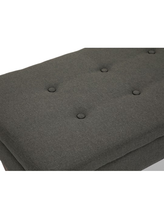 Banco Namaro tela antigua, gris oscuro Banco Namaro tela antigua, gris oscuro