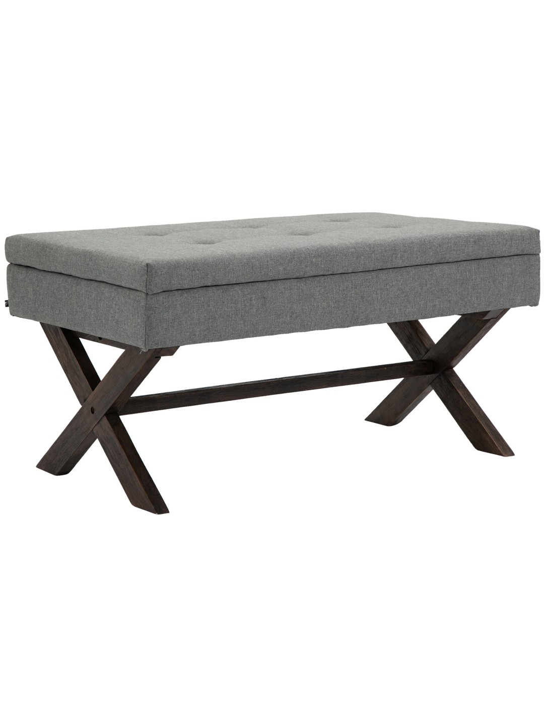 Banco Namaro tela antigua, gris