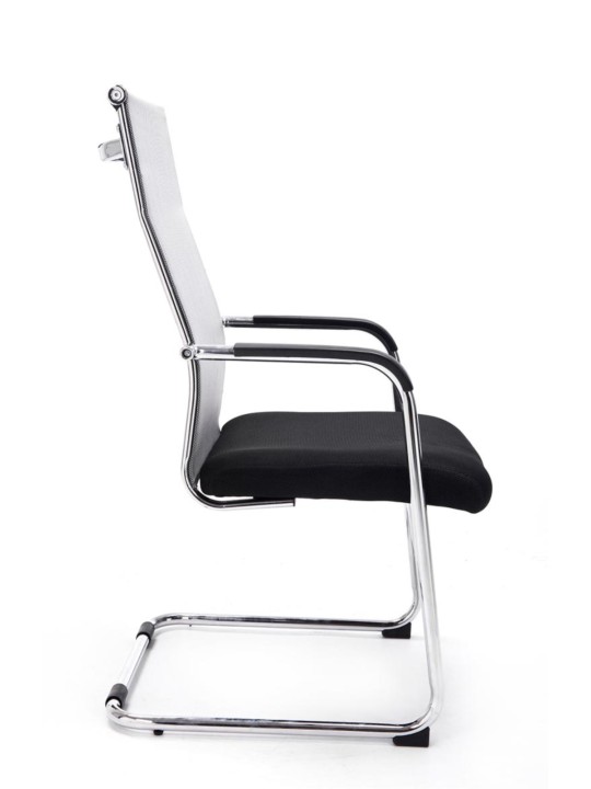 Juego de 2 sillas de visita Brenda, gris