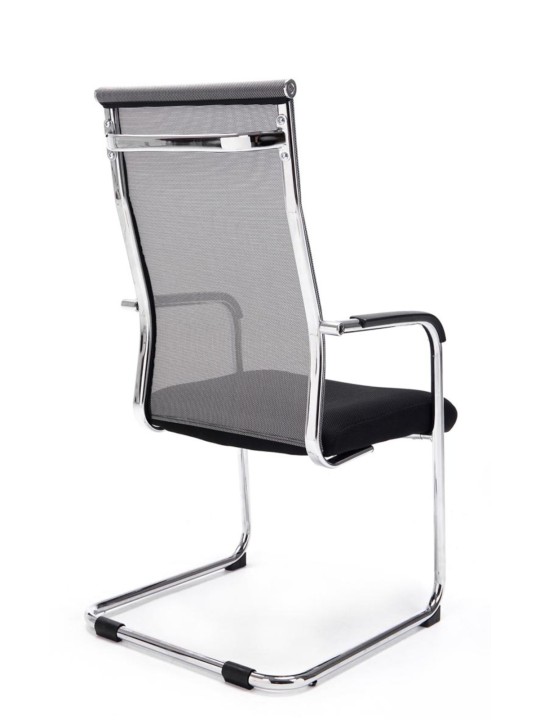 Juego de 2 sillas de visita Brenda, gris