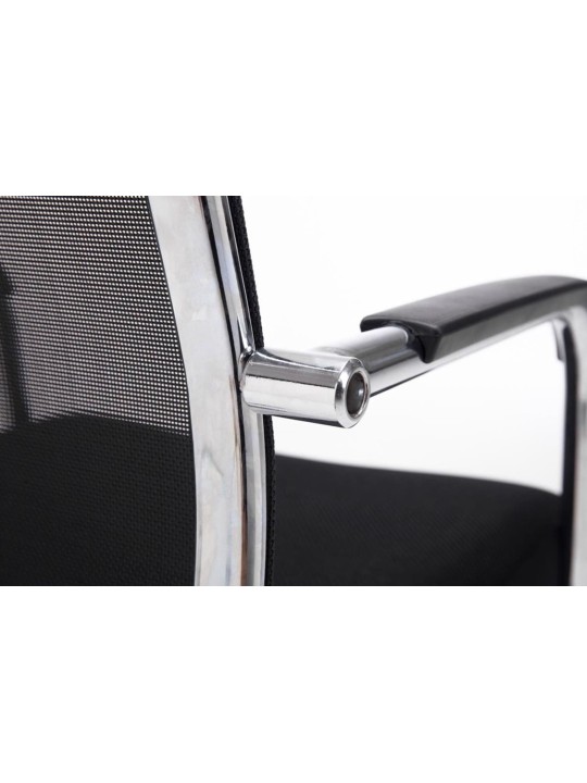 Juego de 2 sillas de visita Brenda, negro