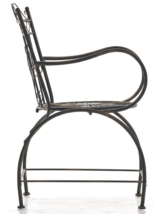 Conjunto de 2 sillas Sheela, bronce Conjunto de 2 sillas Sheela, bronce