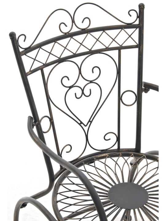 Conjunto de 2 sillas Sheela, bronce Conjunto de 2 sillas Sheela, bronce