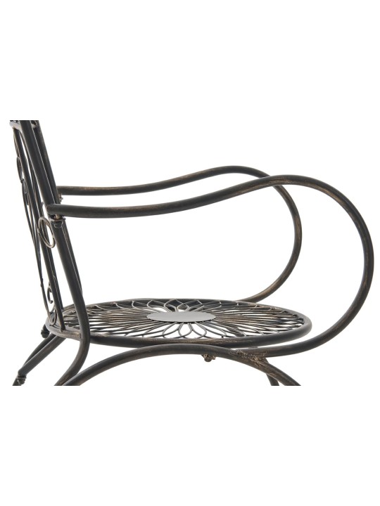 Conjunto de 2 sillas Sheela, bronce Conjunto de 2 sillas Sheela, bronce