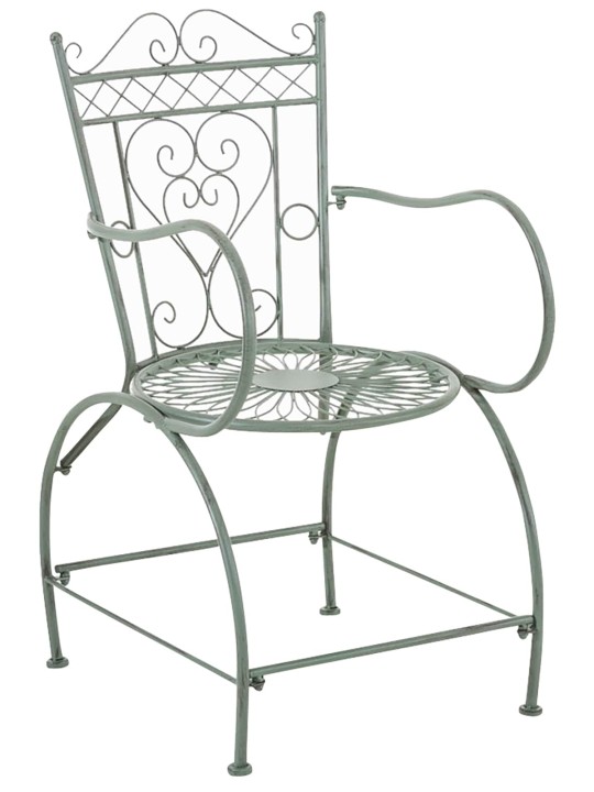 Conjunto de 2 sillas Sheela, verde antiguo Conjunto de 2 sillas Sheela, verde antiguo