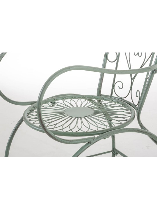 Conjunto de 2 sillas Sheela, verde antiguo Conjunto de 2 sillas Sheela, verde antiguo