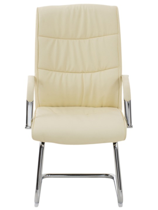 Conjunto de 2 sillas Caro, crema