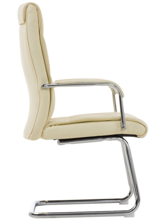 Conjunto de 2 sillas Caro, crema