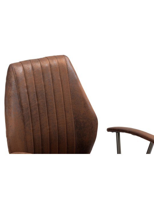 Silla de oficina Nampa, coñac