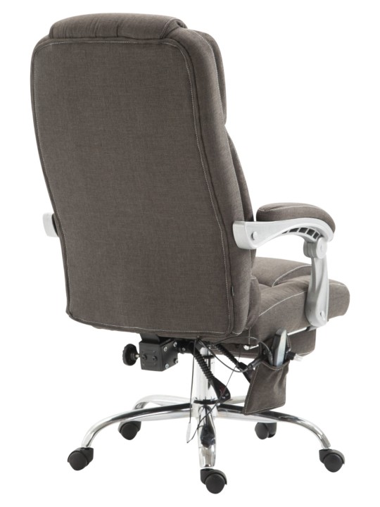 Silla de oficina Pacific tela con función masaje, gris oscuro