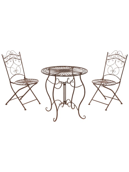 Grupo de asientos Indra, marrón antiguo Grupo de asientos Indra, marrón antiguo