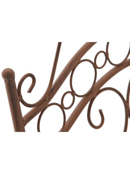 Conjunto de 2 sillas Indra, marrón antiguo