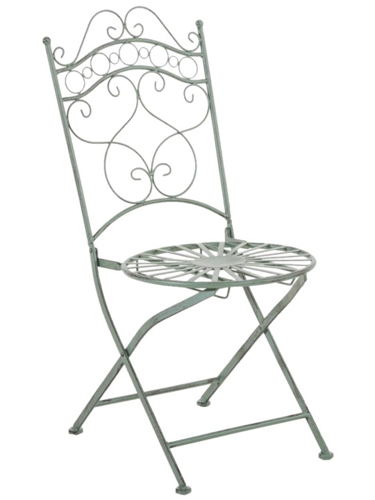 Conjunto de 2 sillas Indra, verde antiguo