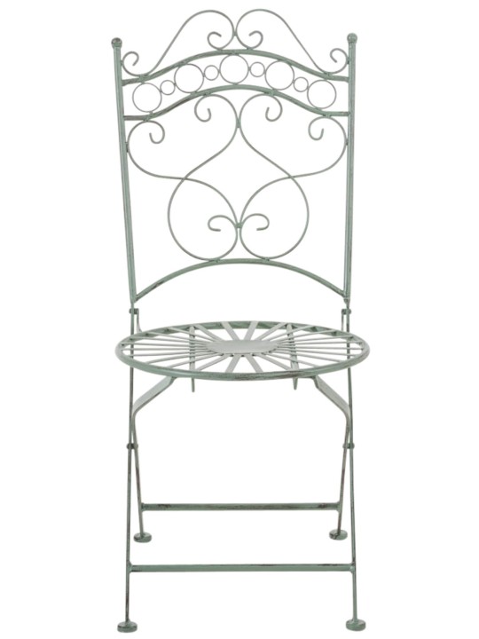 Conjunto de 2 sillas Indra, verde antiguo