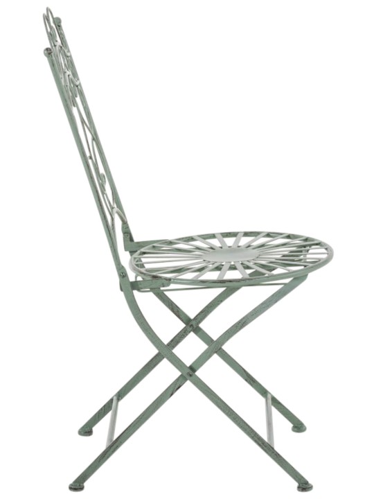 Conjunto de 2 sillas Indra, verde antiguo