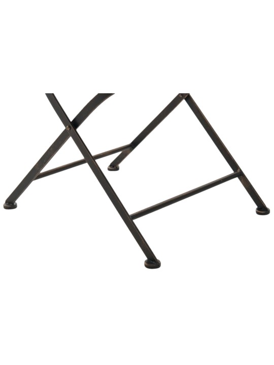 Conjunto de 2 sillas Indra, bronce Conjunto de 2 sillas Indra, bronce