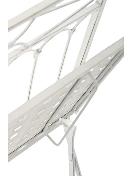 Conjunto de 2 sillas plegables Asina, blanco antiguo Conjunto de 2 sillas plegables Asina, blanco antiguo