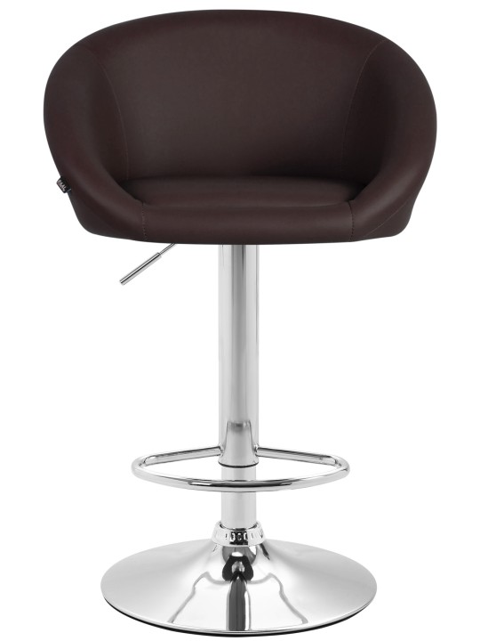 Taburete de bar Miami V2 C, marrón