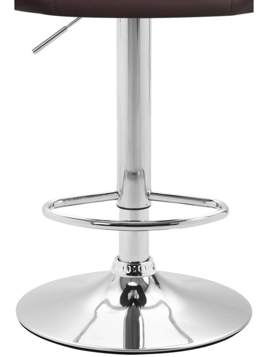 Taburete de bar Miami V2 C, marrón