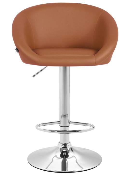 Taburete de bar Miami V2 C, marrón claro