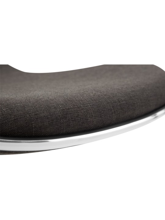 Taburete de bar tela Shanghai, gris oscuro Taburete de bar tela Shanghai, gris oscuro