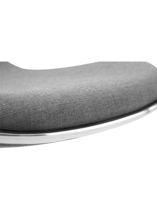 Taburete de bar tela Shanghai, gris claro Taburete de bar tela Shanghai, gris claro