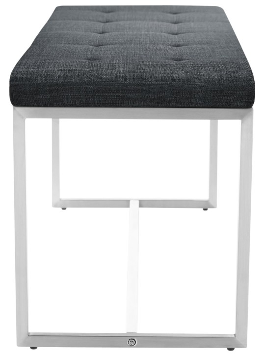 Banco Barci TELA, gris oscuro Banco Barci TELA, gris oscuro