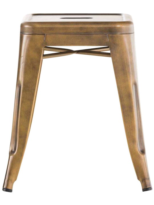 Juego de 4 taburetes Armin, oro Juego de 4 taburetes Armin, oro