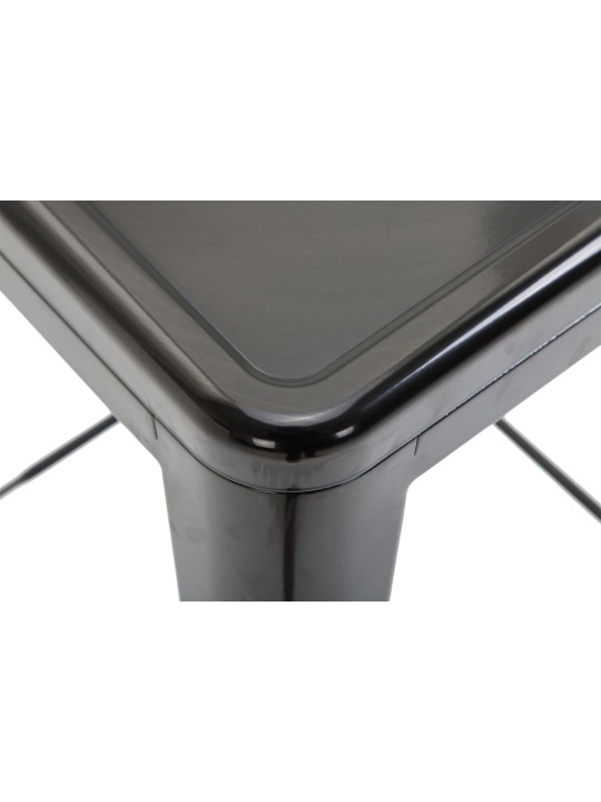 Taburete de bar Joshua V2, negro