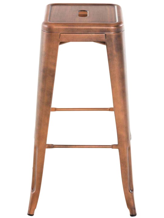 Taburete de bar Joshua V2, cobre