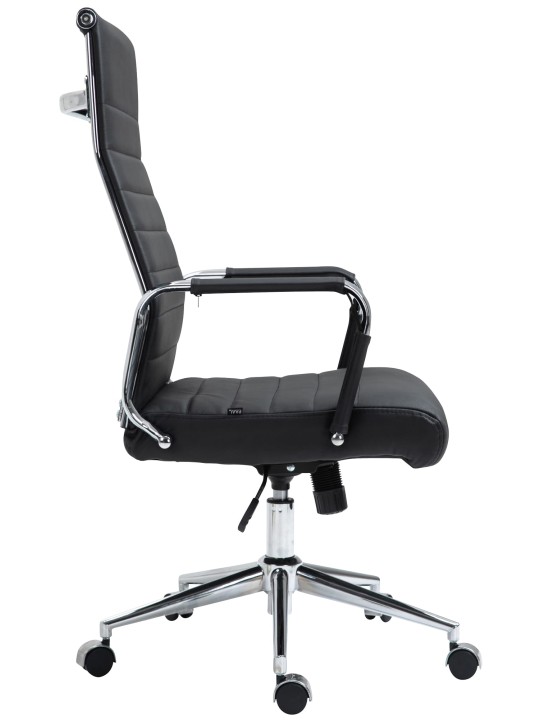 Silla de oficina Columbus cuero auténtico, negro Silla de oficina Columbus cuero auténtico, negro