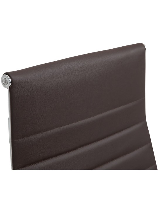 Silla de oficina Columbus cuero auténtico, marrón Silla de oficina Columbus cuero auténtico, marrón