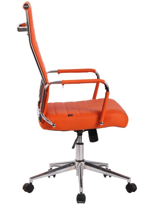 Silla de oficina Columbus, naranja
