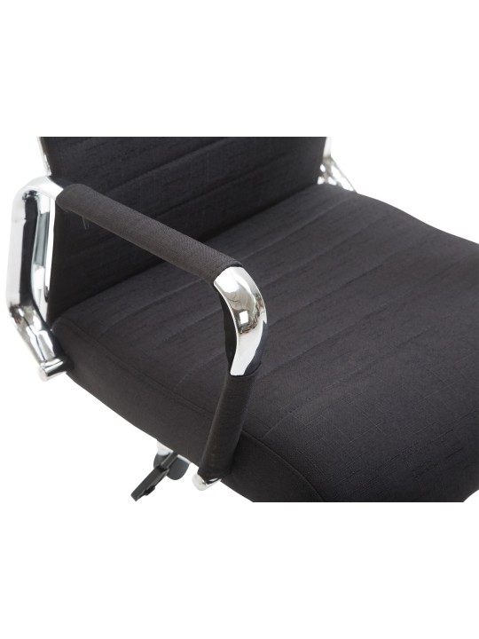 Silla de oficina Columbus tela, negro Silla de oficina Columbus tela, negro