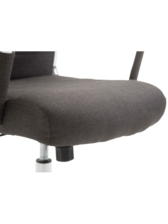 Silla de oficina Columbus tela, gris oscuro Silla de oficina Columbus tela, gris oscuro