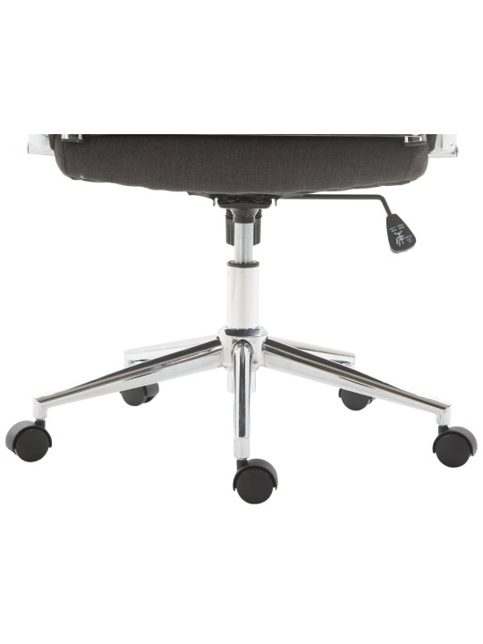 Silla de oficina Columbus tela, gris oscuro Silla de oficina Columbus tela, gris oscuro