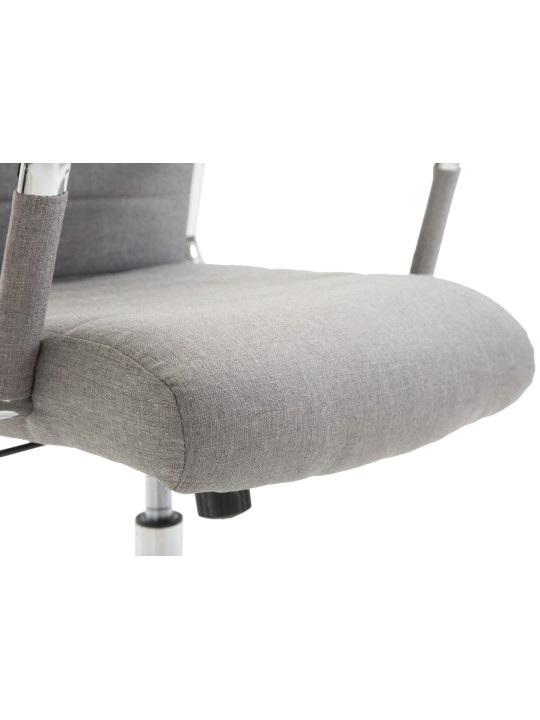 Silla de oficina Columbus tela, gris