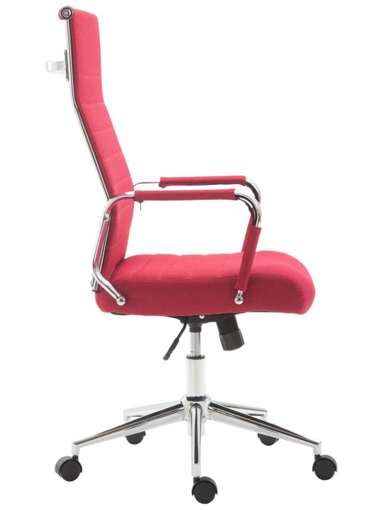 Silla de oficina Columbus tela, rojo Silla de oficina Columbus tela, rojo