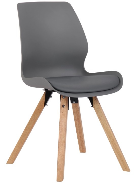 Silla Luna plastico, gris Silla Luna plastico, gris