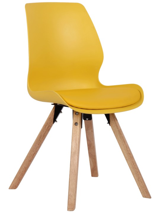 Silla Luna plastico, amarillo Silla Luna plastico, amarillo