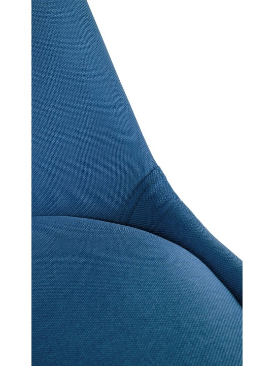 Silla Sofia Tela Cuadrada, azul