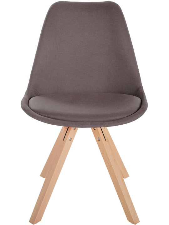 Silla Sofia Tela Cuadrada, taupe Silla Sofia Tela Cuadrada, taupe