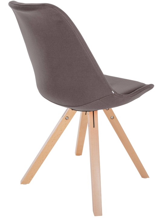 Silla Sofia Tela Cuadrada, taupe Silla Sofia Tela Cuadrada, taupe